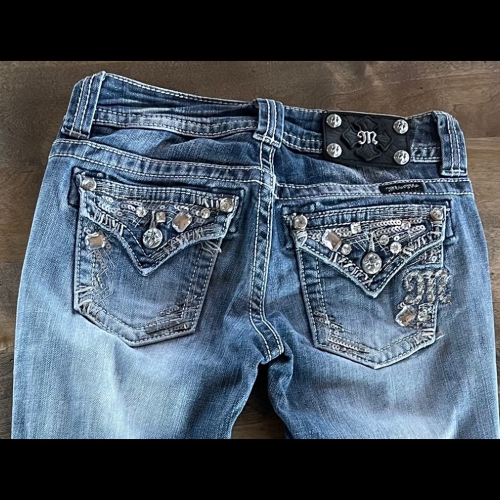 Miss Me jeans. Size 24 Easyboot.